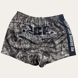 Real Camo Footy Shorts - Black