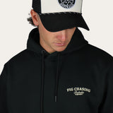 Raging Boar Hoodie - Black