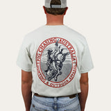 Boar Rider T-Shirt  - White