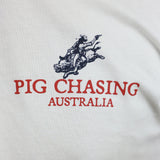 Boar Rider T-Shirt  - White