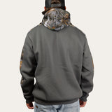 Real Camo Hoodie - Charcoal