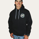 Original Logo Hoodie - Black/Green Camo