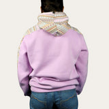 Aztec Hoodie - Blush