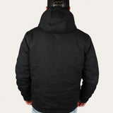 Insulated Canvas Jacket - Black