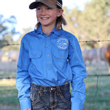Kids Work Shirt - Light Blue