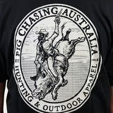 Boar Rider T-Shirt - Black