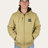 Insulated Canvas Jacket - Tan