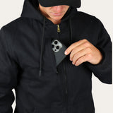 Insulated Canvas Jacket - Black