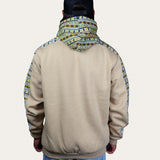 Aztec Hoodie - Beige