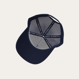 Signature Boar Trucker Cap - Navy/Red