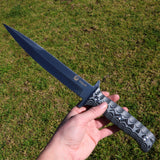 Vulpi Pig Sticker Knife - Black / Grey