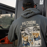 GEN II Aussie Hunter Hoodie - Charcoal