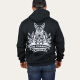 Crop Dog Hoodie - Black