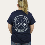 Ladies Original Logo T-Shirt - Navy