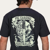Hog Skull T-Shirt - Coal