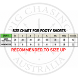 Pub Boar Footy Shorts - Zip Pockets
