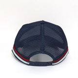 Signature Boar Trucker Cap - Navy/Red