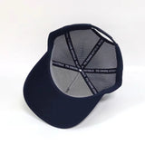 Signature Boar Trucker Cap - Navy/Red