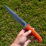 Vulpi Pig Sticker Knife - Orange