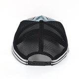 Blue/Black Aztec Trucker Cap