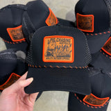 Watch Dog Cap - Black/Orange