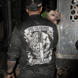 Long Sleeve Fishing Shirt - Hog Skull