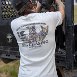 Hunting Dog T-Shirt - Ash Grey