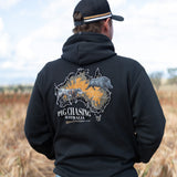 Mapped Out Hoodie - Black