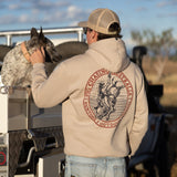 Boar Rider Hoodie - Beige