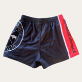 Footy Shorts - Red Stripe OG - Zip Pockets