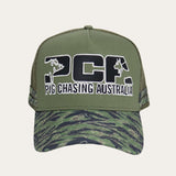 Green Camo PCA Trucker Cap