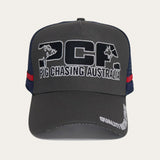 Charcoal Navy Red PCA Trucker Cap