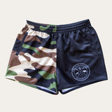 Two Tone Footy Shorts - Camo/Black