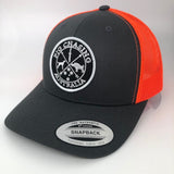 Original Logo Cap - Charcoal/Orange