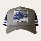 LandCruiser Trucker Cap - Khaki/Black